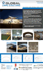 Mobile Screenshot of globalfabricstructures.com